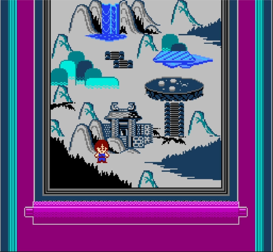 Jackie Chans Action Kung Fu - геймплей игры Dendy\NES